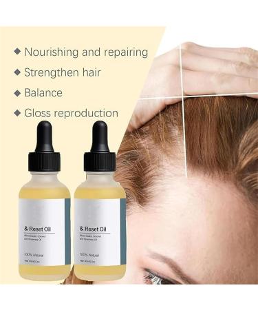Huile de croissance des cheveux huile de croissance et de r initialisation renforce les racines des cheveux pour cheveux secs et ab m s et la croissance des cheveux fins soins capillaires 3 pi ces. - Buy Online on GoSupps.com