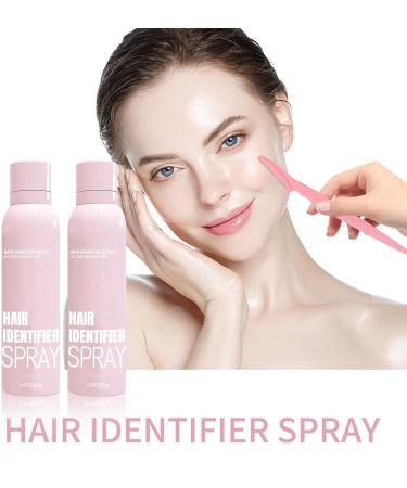 Hair Identifier Spray for Face Shaving Facial Hair Identifier Spray for Dermaplaning Skin Body Dermaplaning Spray Skin Dermaplane Spray for Women 114g - Buy Online on GoSupps.com