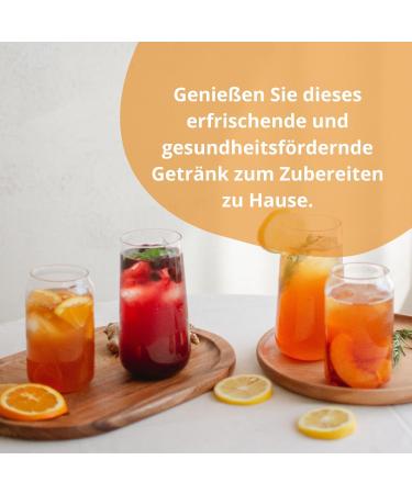 KombuChic: Kombucha SCOBY Starter Set | Tea Fungus Recipes & Free eBook for Perfect Brew - Buy Online on GoSupps.com