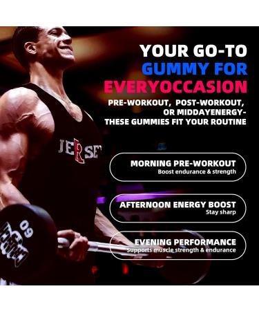 NSF Certified Creatine Gummy 5g - Creatine Monohydrate Gummies for Men & Women. Boost Focus Strength and Endurance Anti-Melting Formula Vegan Gluten-Free Non-GMO (Raspberry & Blueberry 135 ct) Raspberry & Blueberry 135  - Buy Online on GoSupps.com