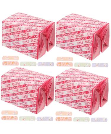Yardwe 8 Boxes Cartoon Travel Accessories Small Supply Strip Lovely Travel Band Breathable Child Medical Glue