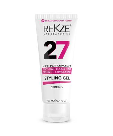 REKZE 27 Styling Gel with Premium Hold Formula for Hair Thickening & Anti-Hair Loss - Enriched with Capixyl, Caffeine, Argan Oil & Keratin - For Men & Women - Buy Online on GoSupps.com