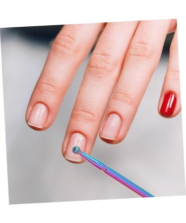 Ipetboom Faux Nails 1 Set Nail Polisher Pedicure Tool Kit Alloy Tungsten Steel Artificial Nails - Buy Online on GoSupps.com