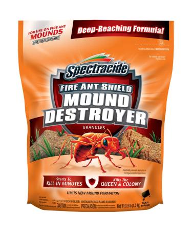 Spectracide Fire Ant Shield Mound Destroyer Granules, 3.5-Pound