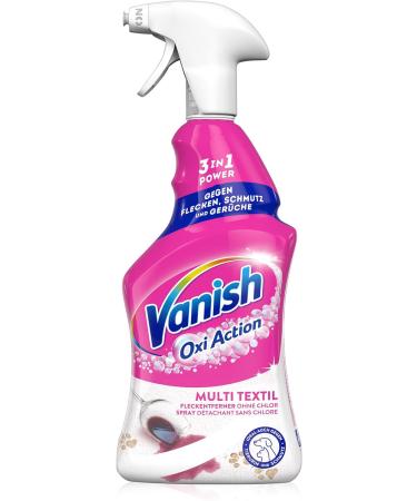 Vanish Multi Textile Cleaner 660ml | Upholstered Spray for Carpets Sofas Curtains & Car Seats | Stain & Odor Removal - Buy Online on GoSupps.com