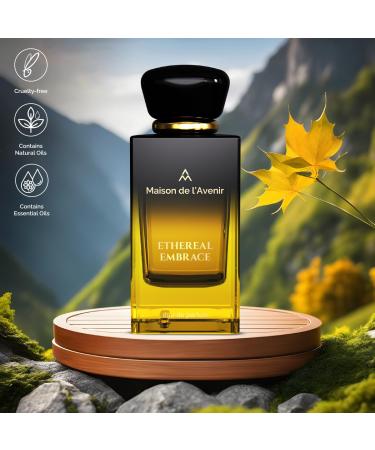 Maison de l'Avenir Ethereal Embrace - with Fruity Floral and Gourmand notes - Unisex - a seductive Perfume for Women - Cologne for Men - Long Lasting - Fine Niche Fragrance - Buy Online on GoSupps.com