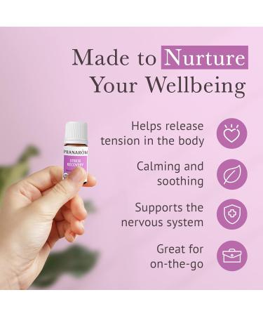 Pranarom - Stress Recovery Essential Oil Blend (5ml) - Lavender Bergamot Clary Sage and Rose Geranium - 100% Pure Essential Oil for Diffusing and Wellness | USDA and ECOCERT Certified Organic Lavender 0.17 Fl Oz (Pack of  - Buy Online on GoSupps.com