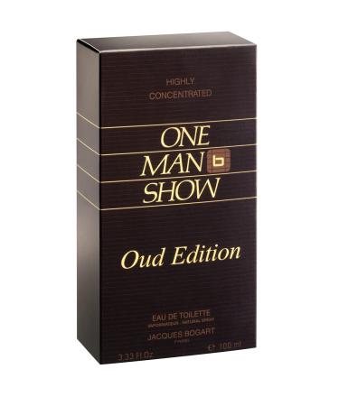 Jacques Bogart One Man Show for Men Eau de Toilette Spray Oud Edition 3.33 Ounce (Pack of 2) Oud Edition 3.33 Ounce (Pack of 2) - Buy Online on GoSupps.com