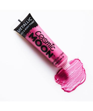 Metallic Face & Body Paint Boxset by Cosmic Moon - Water-Based Makeup for Adults & Kids (12ml) - Buy Online on GoSupps.com
