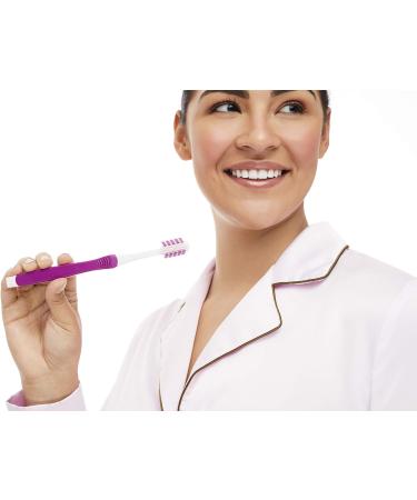OOAK Tapered Toothbrush with V++max Bristles - Pink (2 Pack) - Buy Online on GoSupps.com