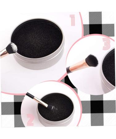 Beaupretty 1 Set Makeup Sponge Tools Make-up Removals Sponge Cleaner Cleaning Tool Colour Brush Color Removal Sponge Handle Makeup Brush Dry Activated Carbon Sponge Make up The Lazy - Buy Online on GoSupps.com