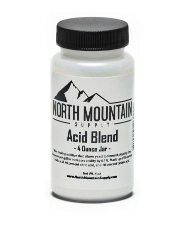 North Mountain Supply - AB-4oz Food Grade Acid Blend - 4 Ounce Jar 4 Ounces