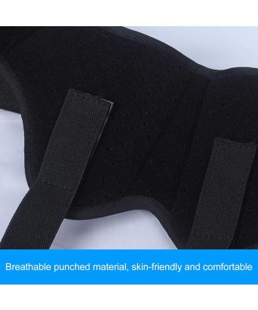 Adjustable Hernia Support Belt for Men - Dual Shape Pads Removable Compression Ideal for Single & Double Inguinal Hernia - Buy Online on GoSupps.com