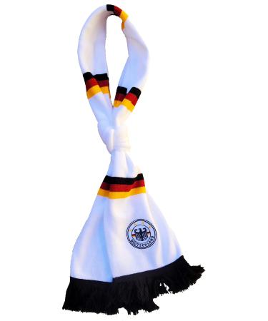 Generic Germany Scarf 2.0 white World Cup STARS embroidered L