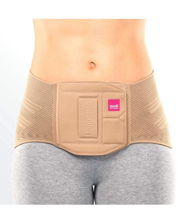 Medi Lumbamed Plus - Back Orthesis Women |Sand |Size V |Orthesis with back pelotte to stabilize the lumbar spine Sand v - women