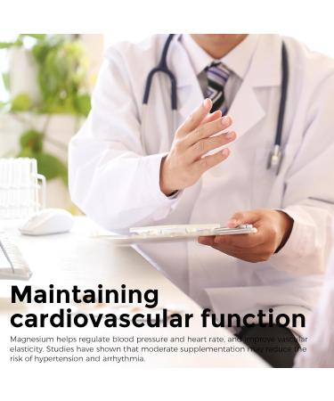 Magnesium Glycinate 90 Capsules High Absorption Supports Healthy Stress Response Muscle Heart Function & Healthy Metabolism Chelated Formula (One Bottle) 1 Count (Pack of 90) - Buy Online on GoSupps.com