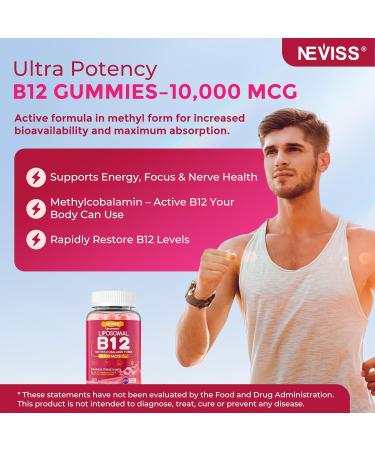 NEVISS 2Pack Vitamin D3 5000iu & K2(as MK7) 200mcg Gummies + 600mg Calcium + 1 Pack Liposomal Methyl B12 5000 mcg/10000 mcg - Buy Online on GoSupps.com