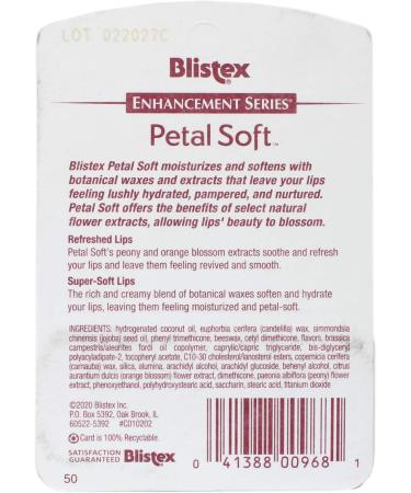 Blistex Petal Soft Lip Moisturizer 0.13oz (3 Pack) - Hydrating Lip Balm Set - Buy Online on GoSupps.com