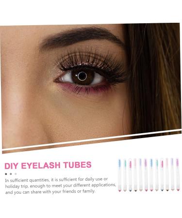 Beatifufu 20sets Mascara Wand Tube Travel Mascara Makeup Tool Empty Artificial Fiber Applicator Eyelash - Buy Online on GoSupps.com