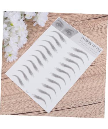 FOMIYES 6 Pcs 3d Eyebrow Stickers Water Proof Template Women's ze001x3pcs Blackx3pcs - Buy Online on GoSupps.com