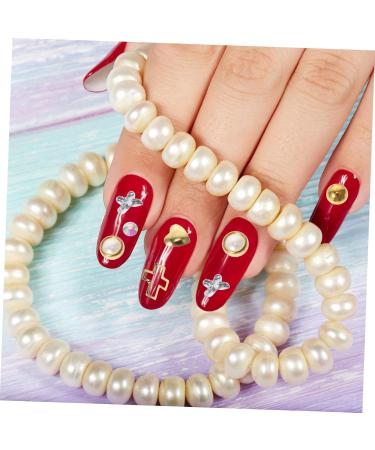 FRCOLOR 54 Boxes Nail Art Accessories Moon Heart Nail Art Nail Art Supplies Nail Art Sticker Nail Embellishments Nail Art Decoration Punk Jewelry Metal Nail Art Manicure White Plastic Disc - Buy Online on GoSupps.com