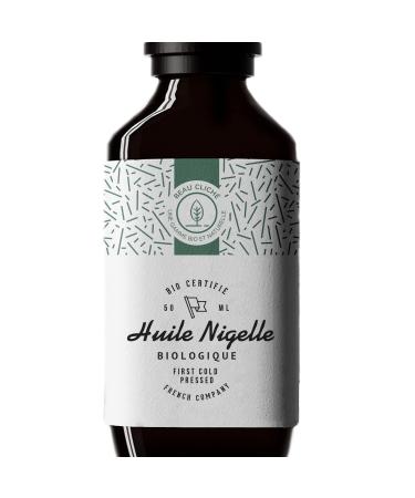 Huile de Nigelle BIO Press e froid Pure Cumin noir - 100% Naturelle cultiv e en gypte et embouteill e en France - Qualit alimentaire - 50ml 50 ml (Lot de 1)