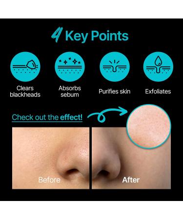 Meditime Pore Blackhead One Shot Mask for Women and Men | Deep Cleansing Sebum Remover for Clogged Pores | Blackhead Face Wash Off Type (3.53oz) - Buy Online on GoSupps.com
