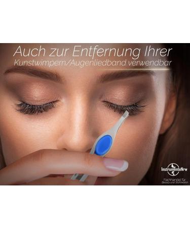 Premium Eyebrow Tweezers Set - Slanted Pointed Straight with Anti-Slip Handles | International Shipping - Buy Online on GoSupps.com