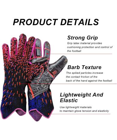 Olyspm Children & Men s Goalkeeper Gloves - Non-Slip Abrasion-Resistant Size 6/7/8/10 - Ultimate Protection in Red - Buy Online on GoSupps.com