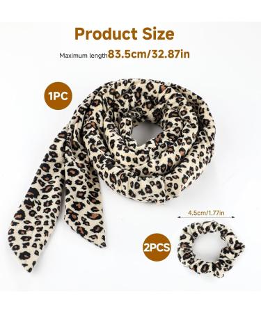 Wefaly Curlers at night heatless curls velvet nonslip hair band curls without heat with hairpin Lotta Curls DIY hair curler rollers for long and medium hair leopard pattern - Buy Online on GoSupps.com