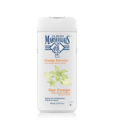 Le Petit Marseillais Extra Gentle Shower Cr me with Orange Blossom Moisturizing & Nourishing French Body Wash for pH Neutral for Skin 21.9 fl. oz