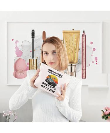 Levlo Marty Car Cosmetic Bag | Vintage Retro Gift for Friends & Family | Unique Makeup Zipper Bag - Buy Online on GoSupps.com