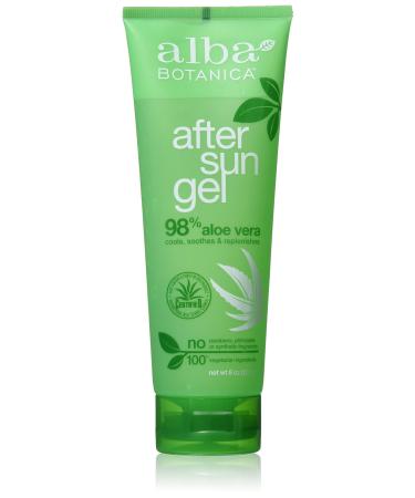 Alba Botanica Gel Aloe Vera After Sun 8 8 Ounce (Pack of 6)