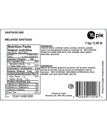 Yupik Santiago Mix 1Kg 1 kg - Buy Online on GoSupps.com