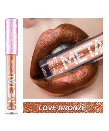 PhantomSky 12PCS Metallic Glitter Liquid Lipstick Set | Long Lasting Shimmer Lip Makeup for Women - Buy Online on GoSupps.com