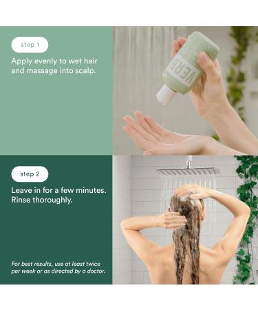 VERB Dandruff Shampoo - Magnolia & Eucalyptus 8 Fl Oz | Best Anti-Dandruff Solution for Healthy Scalp | International Shipping Available - Buy Online on GoSupps.com