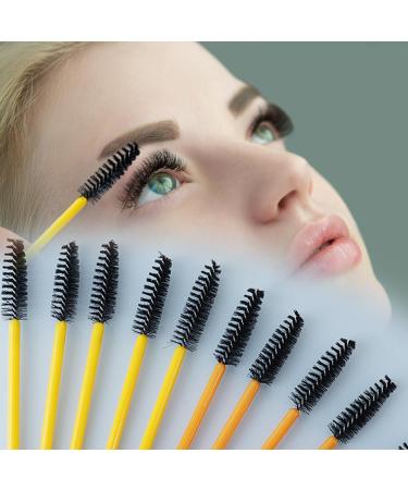 Buy 50Pcs 3-in-1 Reusable Lash Brushes | Bendable Mascara Wands & Spoolies for Eyelash Extensions & Eyebrows - International Shipping Available - Buy Online on GoSupps.com