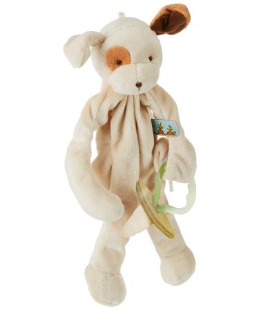BUNNIES BY THE BAY Best Friend Skipit Puppy Silly Buddy Pacifier Holder Tan 11 Inch (Pack of 1)