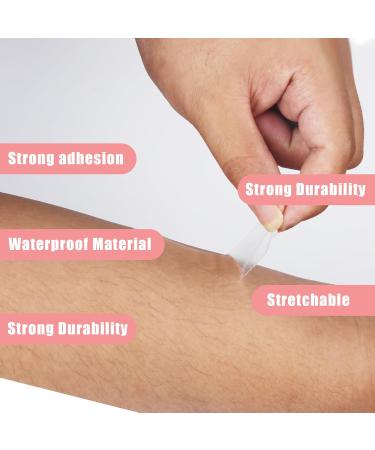 48 Stk Invisible Waterproof Double-Sided Adhesive Tape for Wigs - Strong Wig Fixing Tape | Extra-Strong Toupet Adhesive (Blue) - Buy Online on GoSupps.com