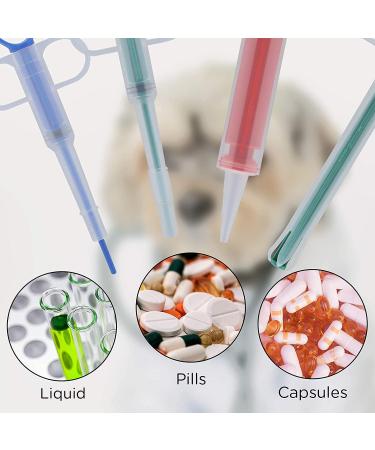 LUTER 4PCS Pet Syringe & Pill Shooter for Cats Dogs Small Animals - Reusable Medical Feeding Tool - Buy Online on GoSupps.com