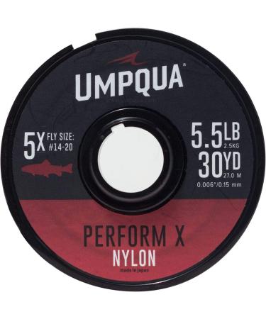 Umpqua Perform X Trout Nylon Tippet 3X - 30YDS