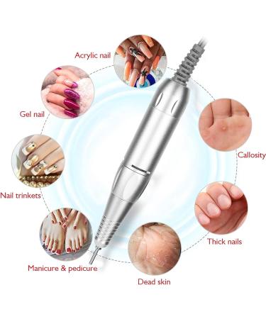 Electric Nail Drill Handpiece Replacement for Manicure Pedicure Machine - Professional E File Nail Art Tool - Buy Online on GoSupps.com