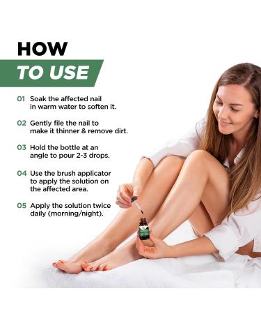 Extra Strength Toenail Fungus Treatment - Nail Repair Solution for Thick, Discolored Nails - Renews and Repairs Damaged Ingrown Toenails - With Tea Tree Oil for Healthier Nails - Buy Online on GoSupps.com
