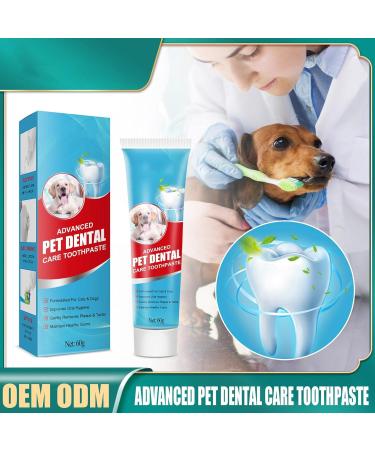 Dog Toothpaste - Pet Dental Care Toothpaste Dog Teeth Cleaning and Fresh Breath Dental Care Gel 2 oz Oral Care Mint Toothpaste for Pet - Buy Online on GoSupps.com
