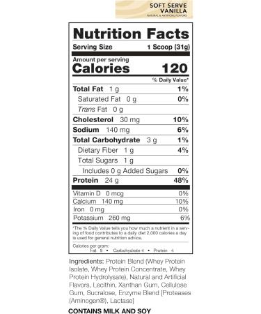 Rivalus Rivalwhey Soft Serve Vanilla 100% Whey/Isolate Primary Source 10 Lbs 4530 gram - Buy Online on GoSupps.com