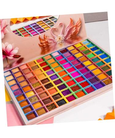 Angoily 1 Box Eyeshadow Palette Highlighters Makeup Pallette Eyeshadow Pallet Glitter Powder Cosmetics - Buy Online on GoSupps.com
