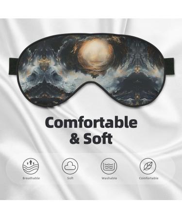 Buy SSIMOO Within The Tides Adjustable Sleep Mask - Breathable & Fashionable Eye Mask for Comfortable Sleep - International Shipping Available - Buy Online on GoSupps.com