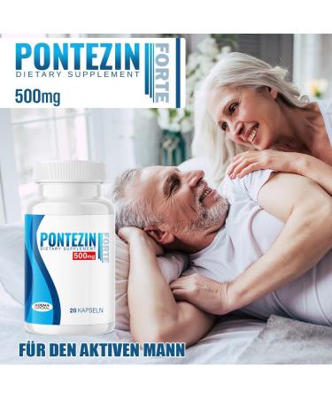 Adema Natural Pontezin Capsules 2 Pack for Men - 500 mg 40 pcs - Immediate Effect & Enhanced Performance with Natural Ingredients - Shop Now! - Buy Online on GoSupps.com