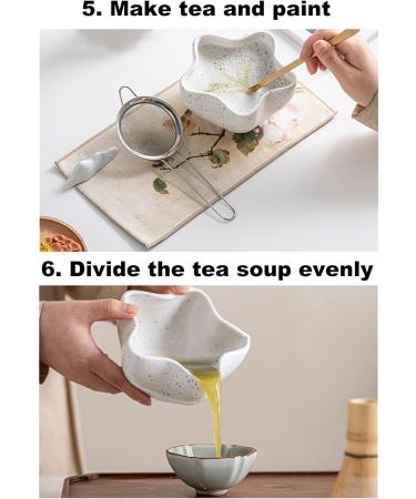 Ensemble de th | Outils traditionnels Mattcha pour la c r monie | Comprend des scoops et des ustensiles | pour le bureau les r unions les f tes la relaxation la m ditation et le massage | - Buy Online on GoSupps.com