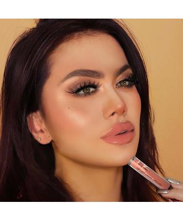12 Colors Waterproof Cream Texture Lipstick - Moisturizing Liquid Lip Gloss | Non-Stick Long-Lasting & Fade-Resistant - Buy Online on GoSupps.com